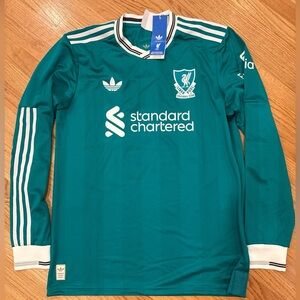 Adidas Liverpool FC 25/26 Long Sleeve Third Jersey Authentic